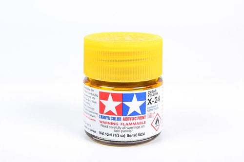 Tamiya Paint X24 Clear Yellow 10ml.