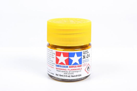 Tamiya Paint X24 Clear Yellow 10ml.