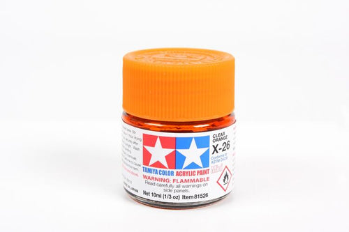 Tamiya Paint X26 Clear Orange 10ml.