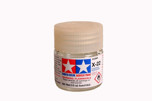 Tamiya Paint X22 Gloss Clear 10ml.