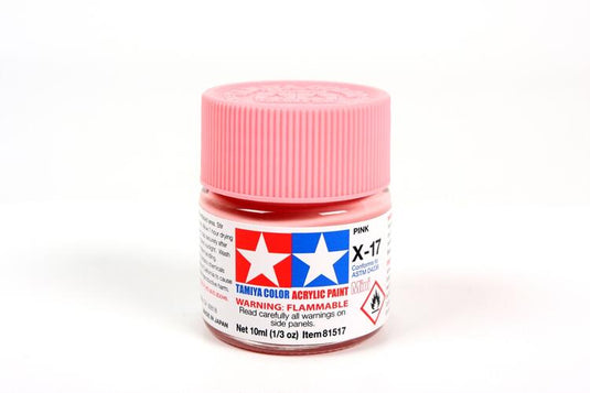 Tamiya Paint X17 Gloss Pink 10ml.