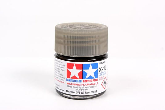 Tamiya Paint X19 Gloss Smoke 10ml.
