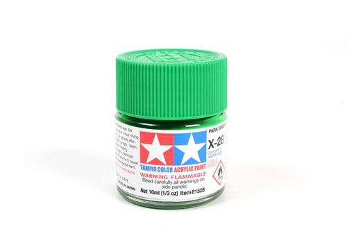 Tamiya Paint X28 Gloss Park Green 10ml.