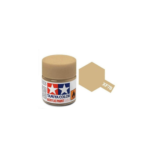 Tamiya Paint XF78 Flat Wooden Deck Tan 10ml.