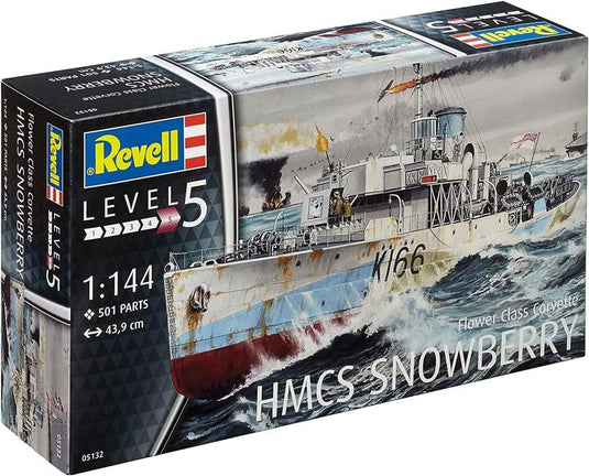 Revell Germany 1/144 HMCS Snowberry Flower Class Corvette - Early