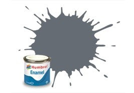 Humbrol Satin Dark Sea Grey 123 - Enamel - (14ml)