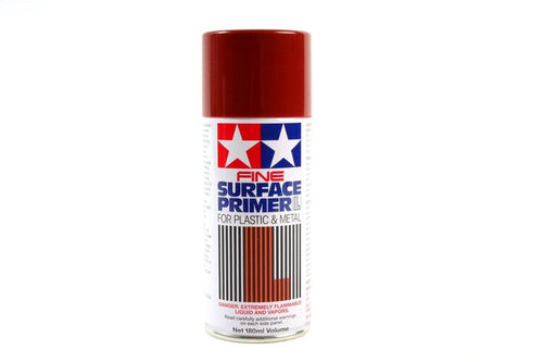 Tamiya Fine Surface Primer (Oxide Red) 180ml.