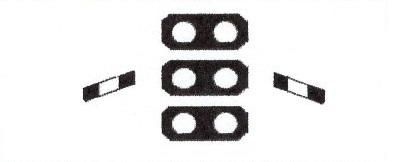 Signalisation C&G HO CN Chasse-Neige Triple + Gabarit Réduit Deux Côtés