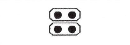 Chargez l'image dans la visionneuse de la galerie, Signalisation C&amp;G HO – Panneau CP de chasse-neige – Double (CP-202)
