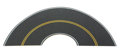 Walthers SceneMaster HO Flexible Self-Adhesive Paved Roadway - Vintage and Modern Curves