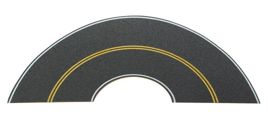 Walthers SceneMaster HO Flexible Self-Adhesive Paved Roadway - Vintage and Modern Curves
