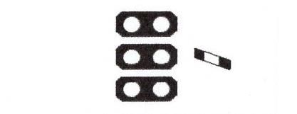 Signalisation C&G HO – Panneau CN de chasse-neige – Triple, À droite (CN-132)