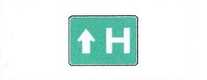 Signalisation C&G HO Hopital tout Droit