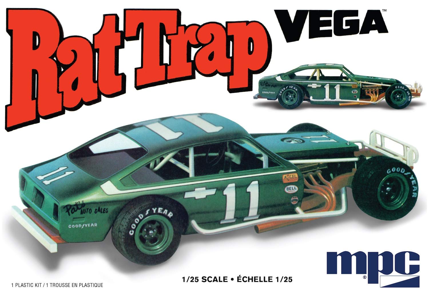 Mpc Modified MPC 1/25 Chevy Vega Modified, Rat Trap 2T – Modèle B.T.