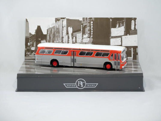 Rapido Trains HO New Look Bus Standard Unlettered Red