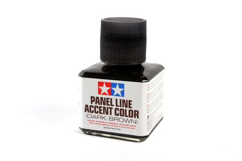 Tamiya Panel Accent - Dark Brown 40ml.