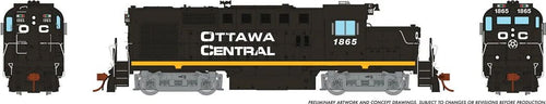 Rapido Trains HO MLW RS-18u Ottawa Central (OCR) #1828 w/ESU LokSound V5.0 DCC & Sound