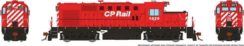 Rapido Trains HO MLW RS-18u w/ESU LokSound DCC & Sound - Canadian Pacific (No/Multimark)