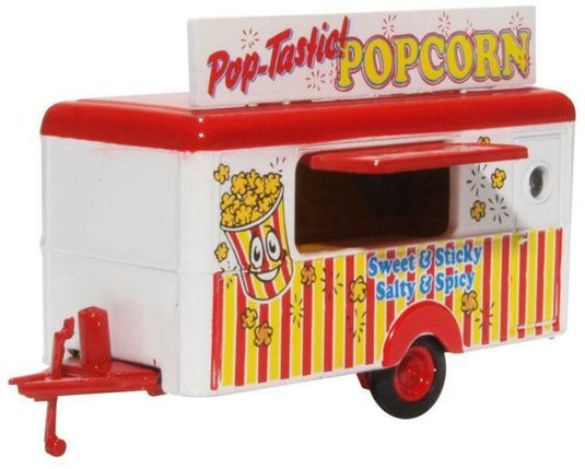 Oxford Diecast HO Mobile Trailer Poptastic Popcorn