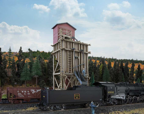 Walthers Cornerstone HO Small Wood Coaling Station - Kit