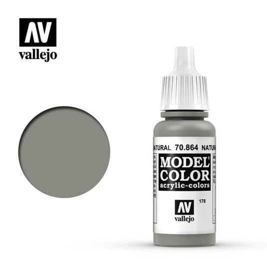 Vallejo Natural Steel Metallic 17ml. (178)