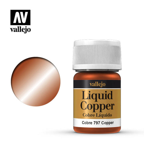 Vallejo Liquid Copper (Alcohol based) 35ml.