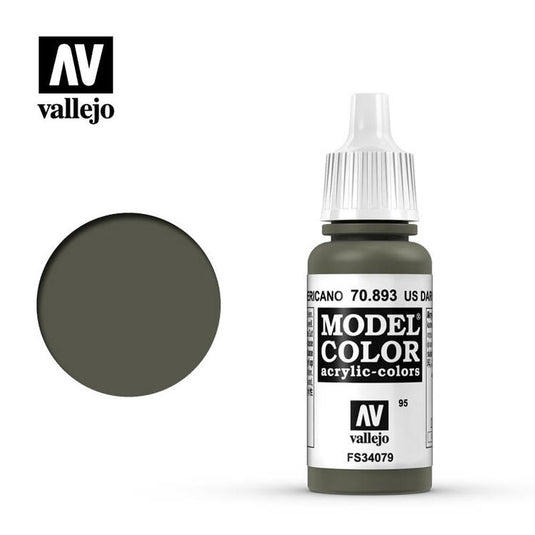 Vallejo US Dark Green FS34079 17ml. (105)