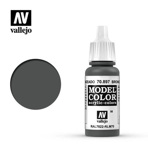 Vallejo Bronze Green RAL7022 - RLM70 17ml. (084)
