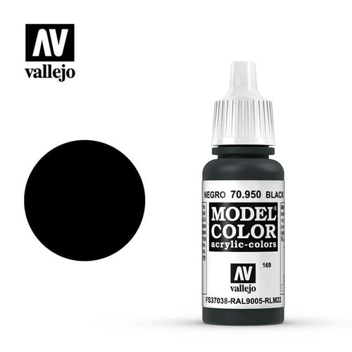 Vallejo Black FS37038 - RAL9005 - RLM22 17ml. (191)