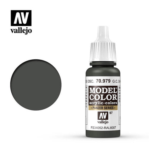 Vallejo German Camouflage Dark Green FS34052 - RAL6007 17ml. (089)