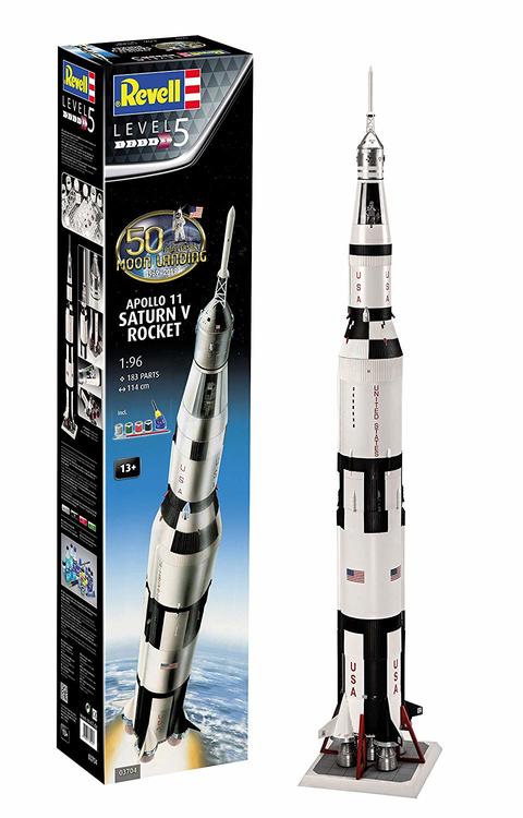 Revell Germany 1/96 Apollo 11 Saturn V Rocket