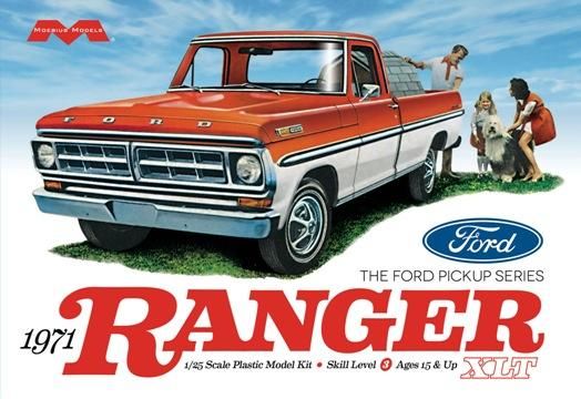 Moebius 1/25 1971 Ford Ranger XLT Pickup