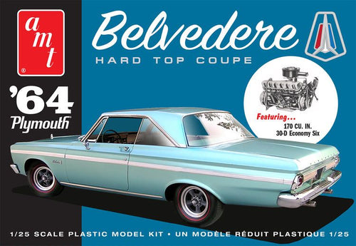 AMT 1/25 1964 Plymouth Belvedere (w/straight 6)