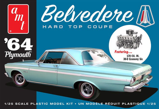 AMT 1/25 1964 Plymouth Belvedere (w/straight 6)