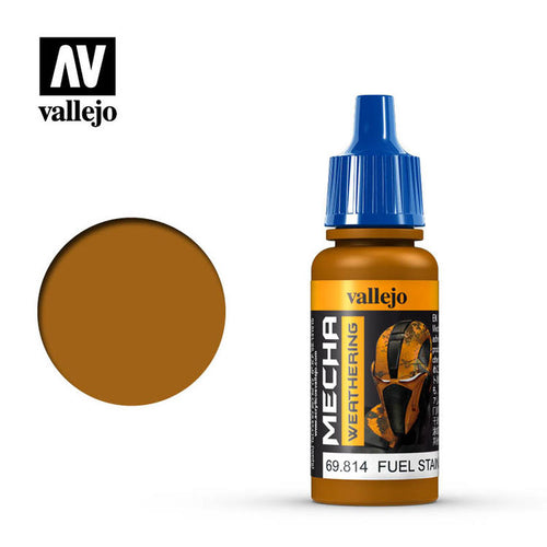 Vallejo Mecha Weathering Fuel Stains Gloss 17ml.