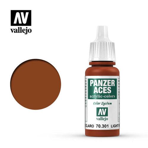 Vallejo Panzer Aces Light Rust 17ml.