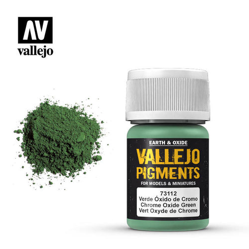 Vallejo Pigment Chrome Oxide Green 30ml.