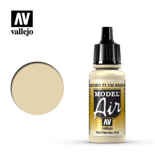Vallejo Model Air Aged White 17ml.