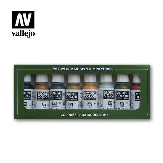 Vallejo Metallic Colors Set 8pcs.