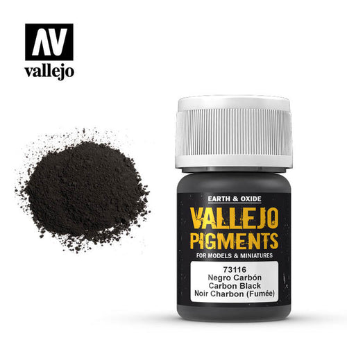 Vallejo Pigment Carbon Black 30ml.