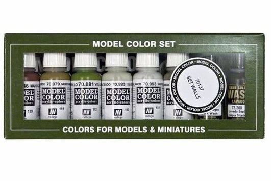 Vallejo Building Color Set 8pcs.