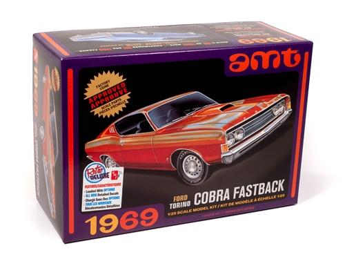 AMT 1/25 1969 Ford Torino Cobra Fastback