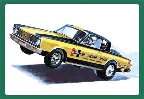 AMT 1/25 1966 Plymouth Barracuda Hemi Under Glass