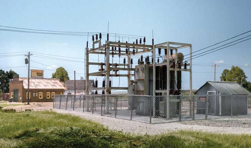 Woodland Scenics HO Built & Ready - Assembled - Electric Substation