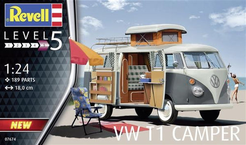 Revell Germany 1/24 Volkswagen T1 Camper
