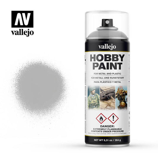 Vallejo Aerosol Grey Primer 400ml.