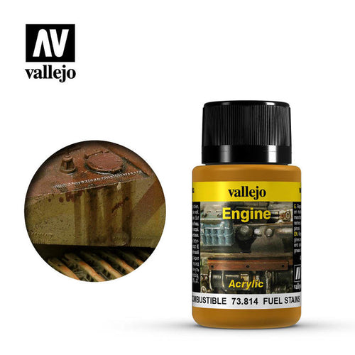 Vallejo Liquid Pigment Fuel Stains 40ml.