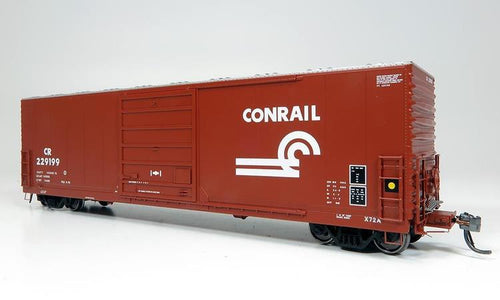 Rapido Trains HO Evans X72A Box Car - Conrail Small logo - CR