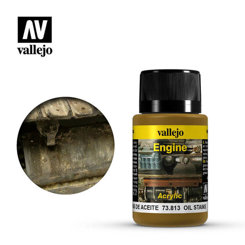 Vallejo Liquid Pigment Oil Stains 40ml.
