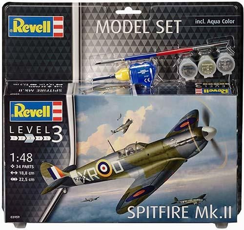 Revell Germany 1/72 Spitfire Mk.II - Model Set